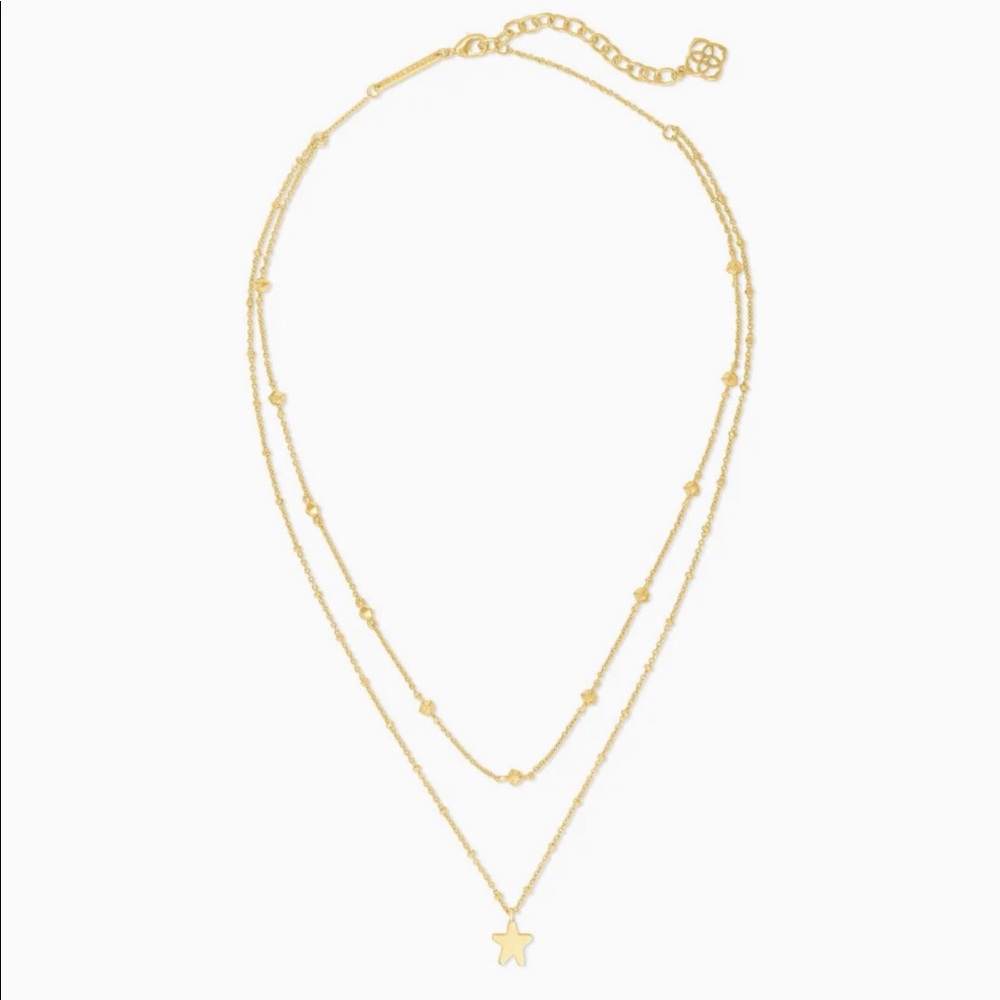 Kendra Scott Jae Star Multi Strand Necklace